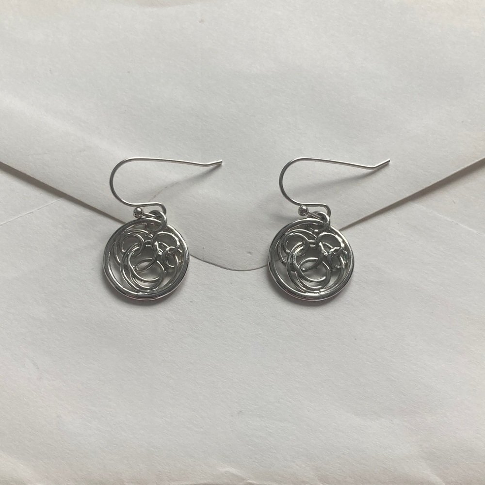 Elegant Silver Dangle Earrings